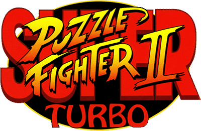 Super Puzzle Fighter II Turbo logo for Playstation